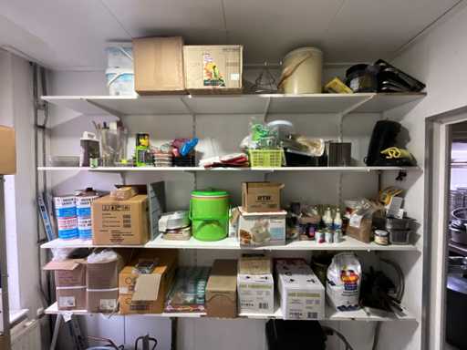 Party of restaurant supplies