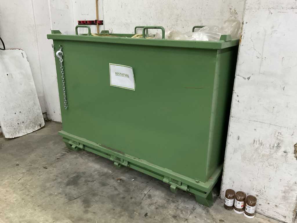 Bauer SB 2000 Abfallbehälter mit Kippklappe