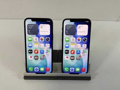 Apple iPhone 12 - 64GB - Black (2x)