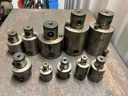 Diverse verlengstukken voor kotterkoppen (10x)