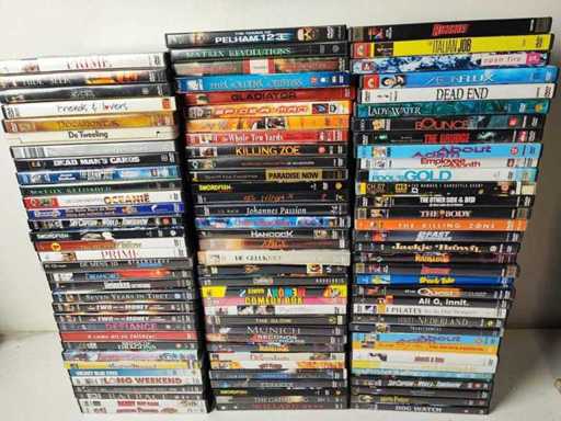 batch dvds 100 dvds