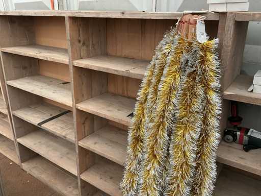 Weihnachtsdekoration Girlanden. (9-fach)