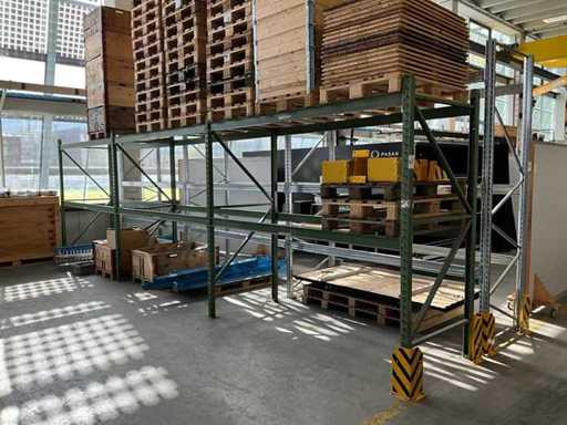 Pallet rack without contents