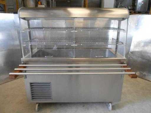 ZANUSSI Kühl-Selbstbedienung mit Klatschvitrine