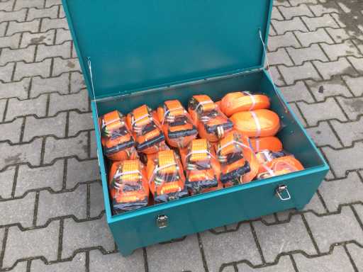 Facile à vivre - 3+5 tonnes - Bac de rangement avec sangles à cliquet (24x) - 2025