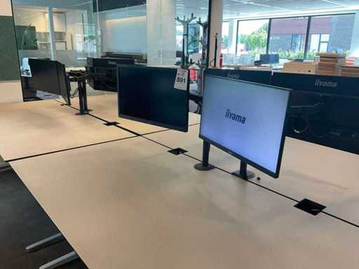 IIyama XUB2493HS, PL2483H Monitor (8x)