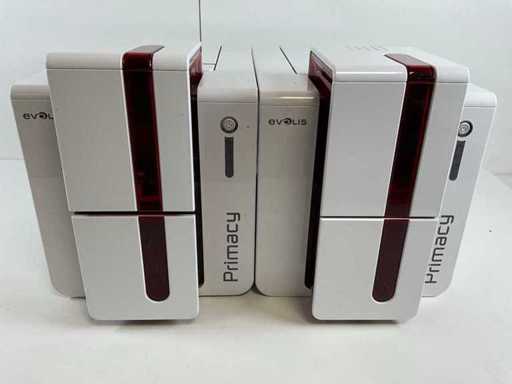 Evolis (PRIMACY) Simplex Expert Fire-Red Card Drucker (2x)