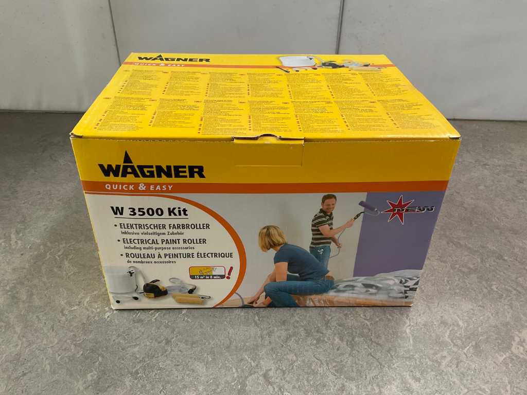 Wagner - 3500 kit - electric paint roller | Troostwijk Auctions