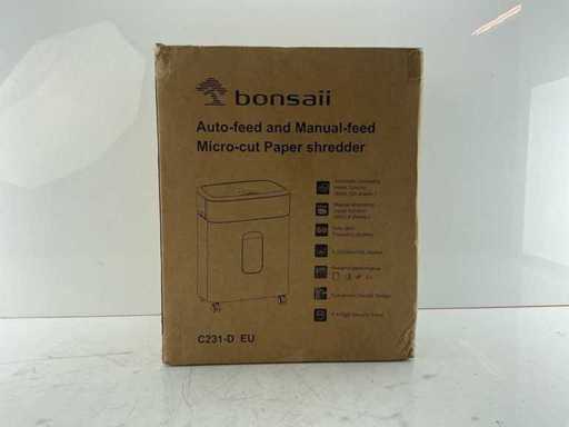Bonsaii - C231-D - Distruggere carta