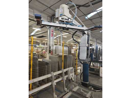 BOSSO - robot MIDI4 - Robot antropomorfo rapido per carico pannelli - 2010