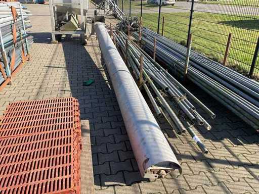 Transport vijzel, rvs