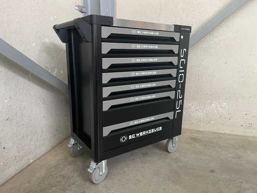 Stahlgruppe SG10-25 Gevulde gereedschapswagen