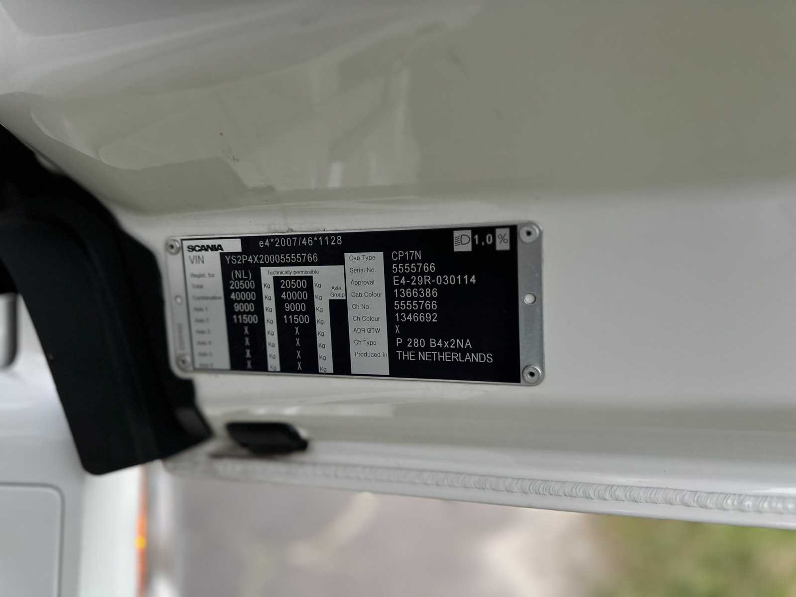 Scania P280 Vrachtwagen 2019, 50-BNT-7