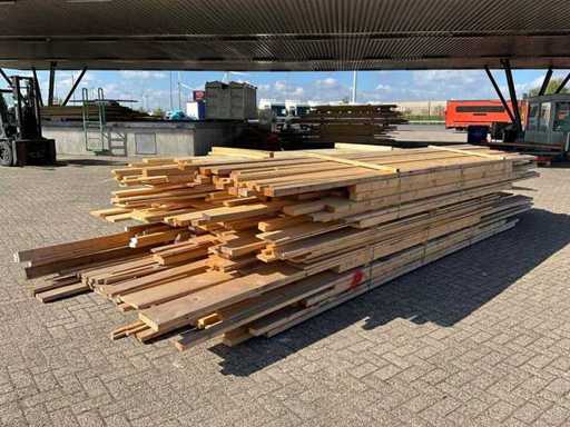 +/- 8m3 bois de construction