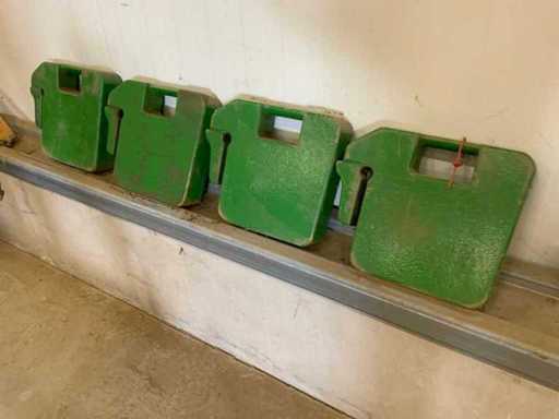 Pesi anteriori del trattore John Deere WF1 (4x)
