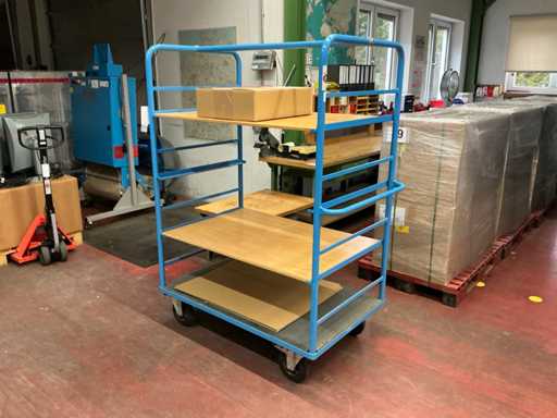 Eurokraft Chariot à étagères