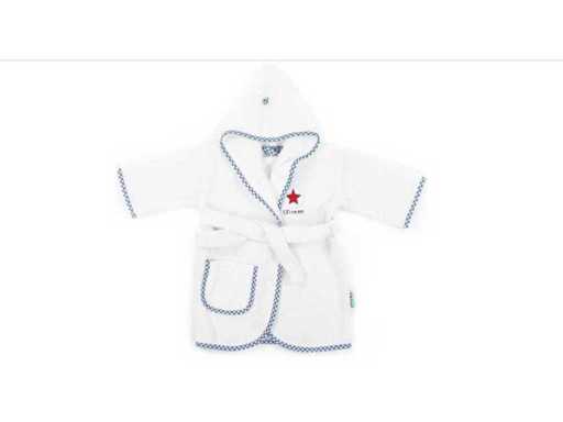 Białe szlafroki na imprezę (108x)