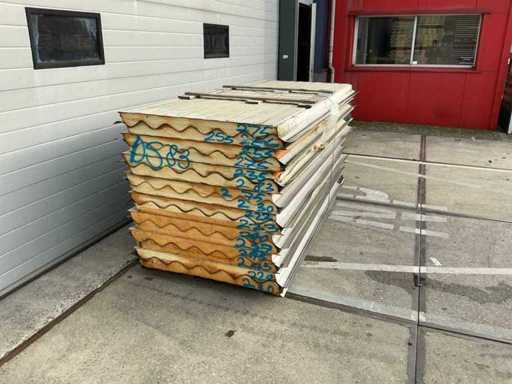 Profil sabliny - DS 83 - Panele kanapkowe (16x) 35 m2