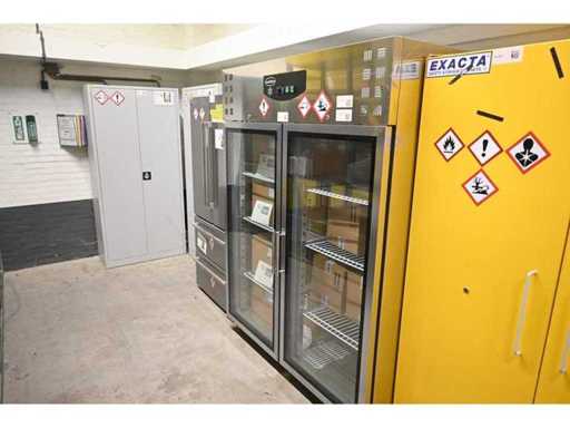 Lodówka ze stali nierdzewnej Combisteel z podwójnymi drzwiami