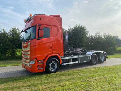 Scania - S500 - 6x2 - 25 ton haakarm - Vrachtwagen - Vollucht - 2019