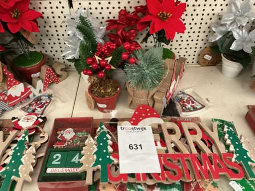 Weihnachtsdekoration für Partys.