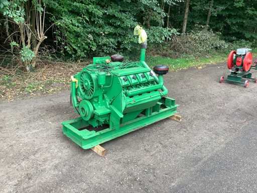 1953 Deutz F8L614 Dieselmotor