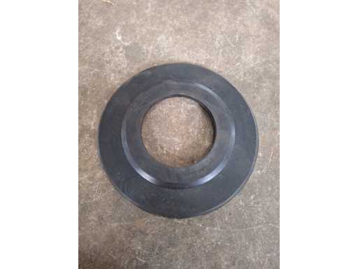 Elastisch rubber voor de kap