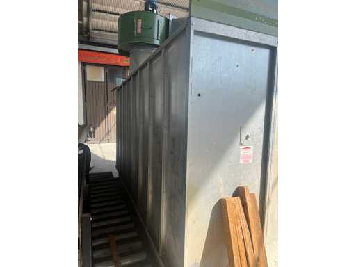 PACINI 1V 410 22VPL Water Curtain Booth