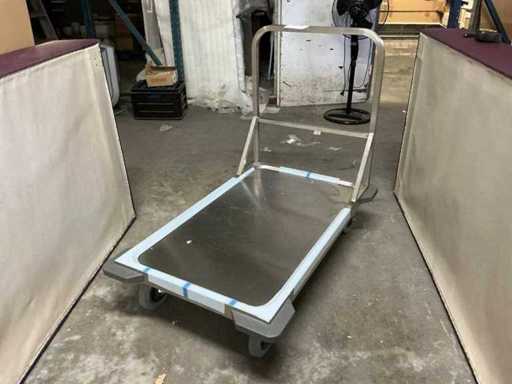 Chariot de transport en acier inoxydable Blanco