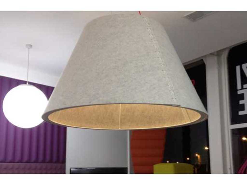 BuzziSpace BuzziShade - design hanglamp Ø110cm - beige/grijs