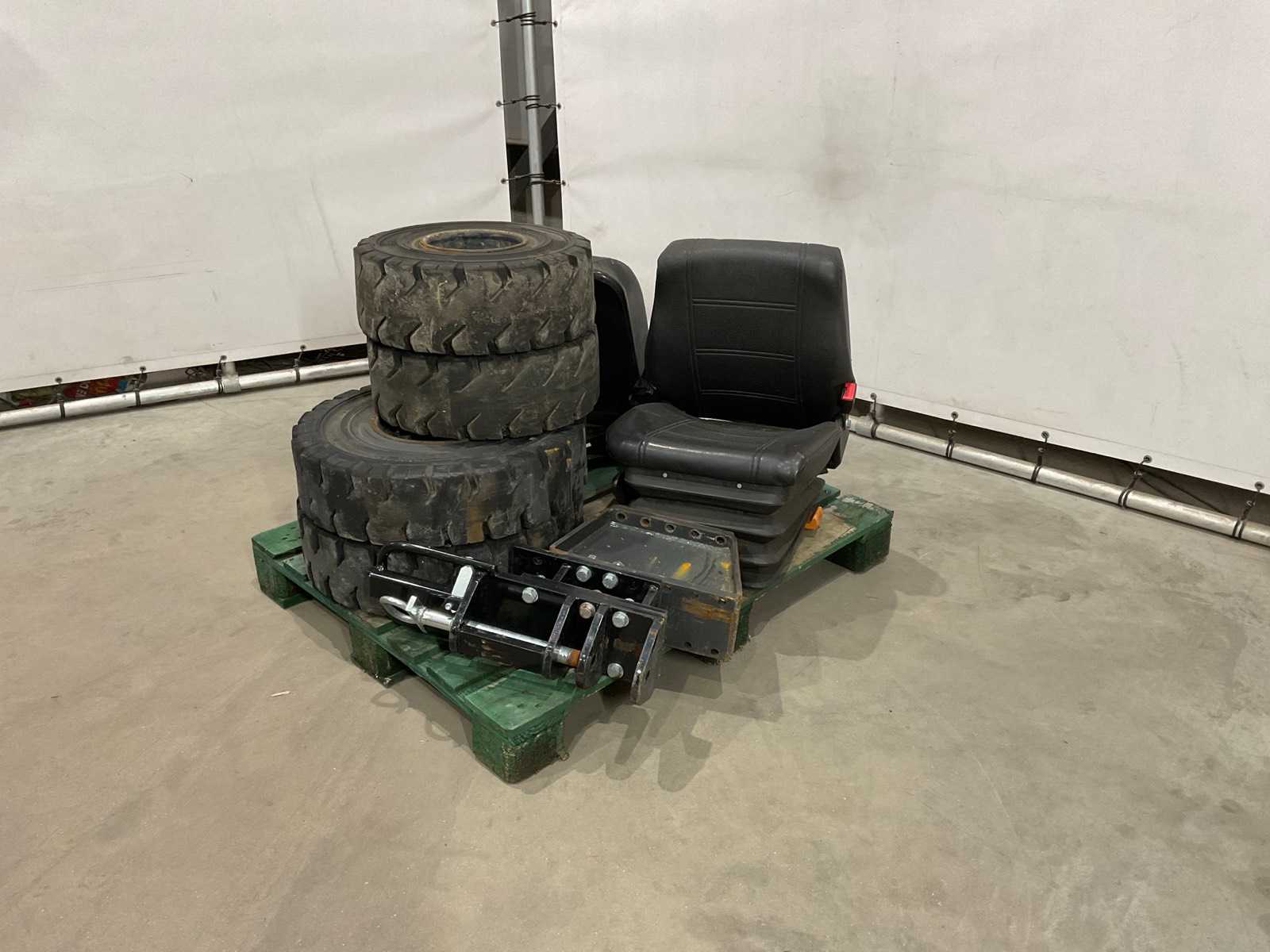 Forklift Seats Tires Tow Bar