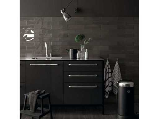 40,50m² Shade Brick Dark 7,3x30 effet briquette