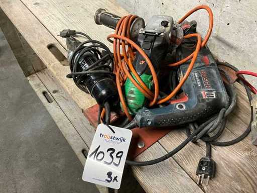 Różne elektronarzędzia (3x)