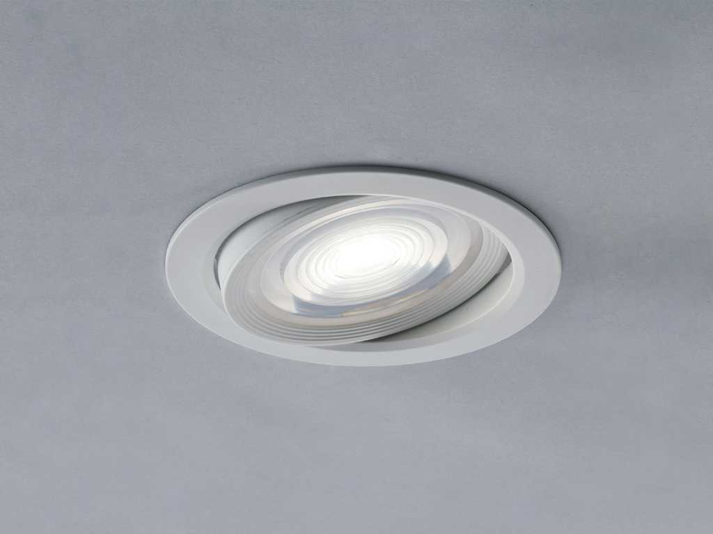 14 x Mizar R15 LED recessed spotlights white