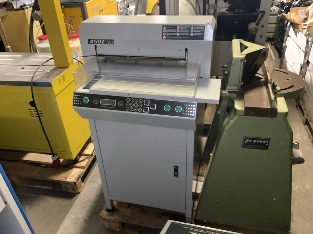 Machine de découpe de papier 450 Z V8.2
