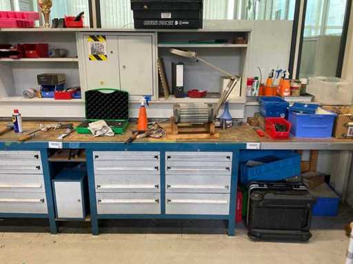 Workbench, solid, without contents