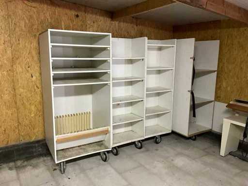 Mobile sideboards (4x)