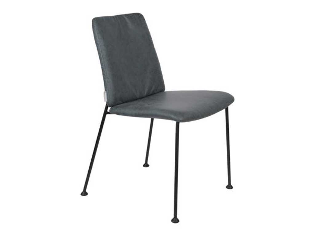 Zuiver - Chair Fab - Grey Blue - Chaises de salle à manger (10x)