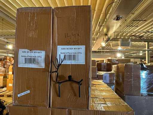 Lot decoration, Retail value €4,600