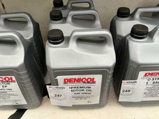 Denicol Fassung 5 Liter SAE 20W20 Motoröl (3x)