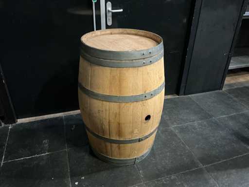 Eikenhouten wijnton (2x)