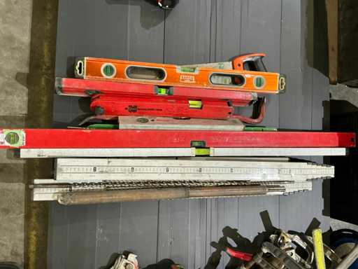 Charge verschiedener Messwerkzeuge