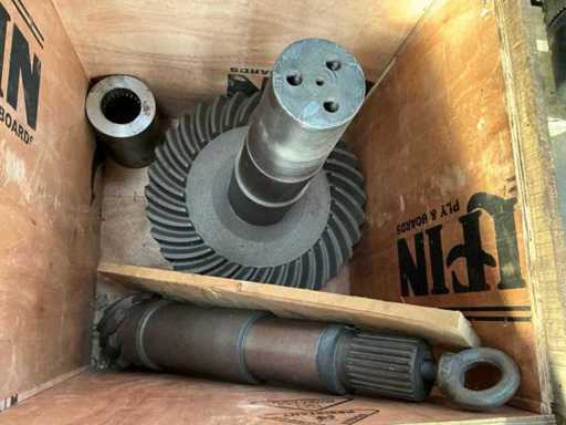 Bow thruster gear set with propeller shaft 500kW