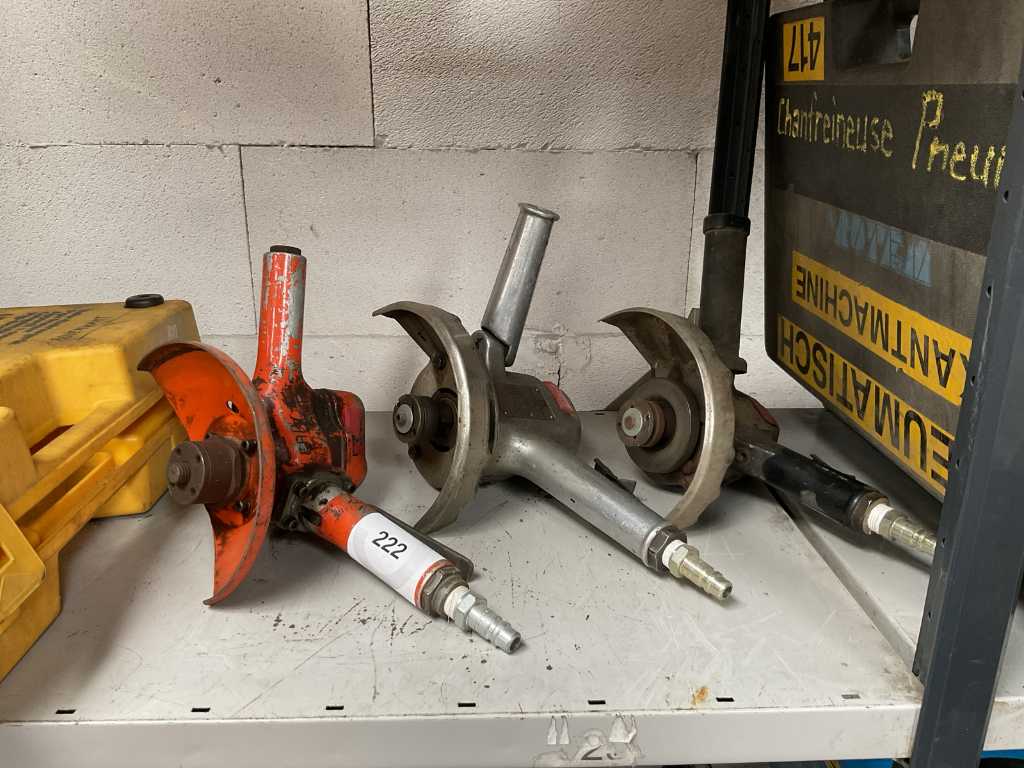 Pneumatic angle grinder (3x)