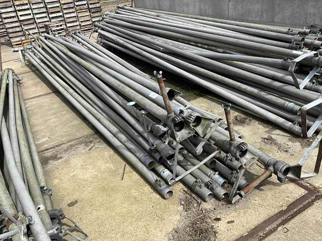 Batch of irrigation pipes.