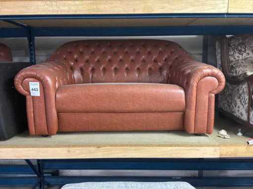 Canapé Chesterfield 2 places