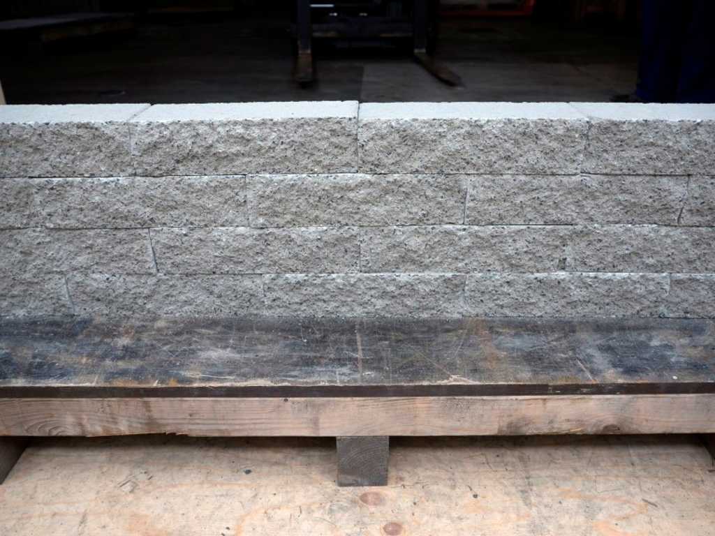 Concrete wall blocks 300 pieces