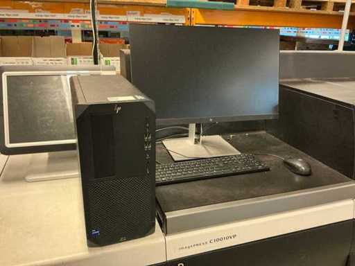 HP Z2 G9 tour de bureau