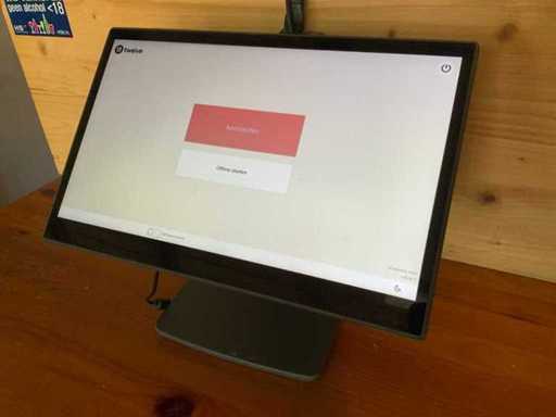 2022 Twelve PP9735-WL LCD-Touchscreen-Kassensystem mit 2 x Handhealth- und Epson-Quittungsdrucker