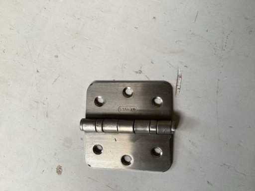 Starx Kogellagerscharnier RVS 76x76mm (145x)
